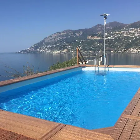 4 Bedrooms With Sea View Private Pool And Jacuzzi At * Maiori